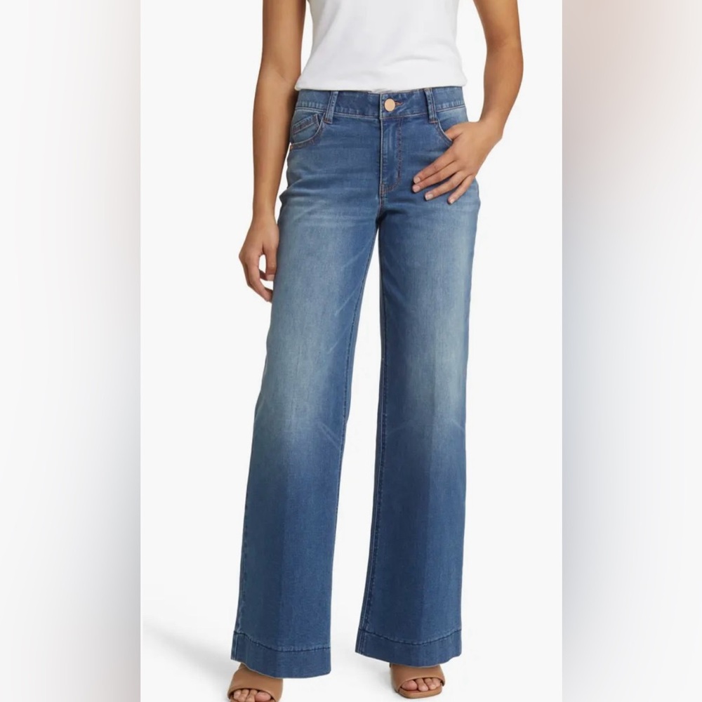 Wit & Wisdom Blue Flare & Wide Leg Jeans